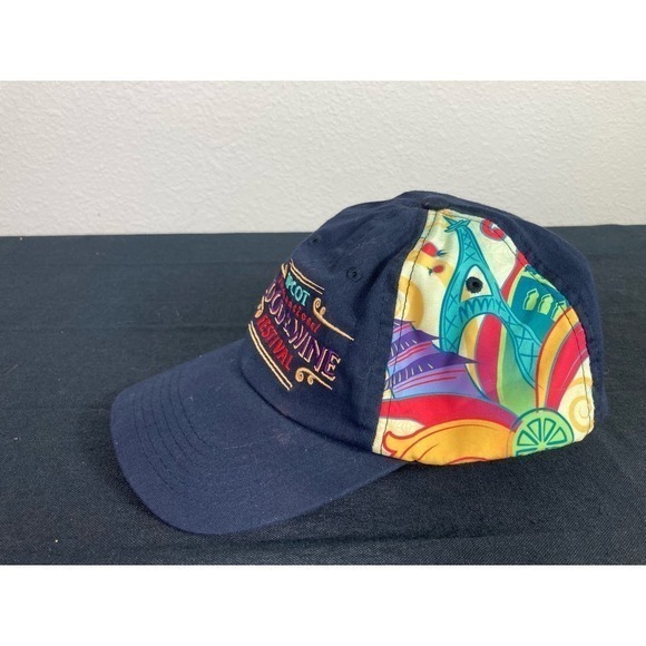 Epcot Food and Wine Festival Hat 2013 Embroidered Souvenir Cap Disney Theme Park - Picture 8 of 10